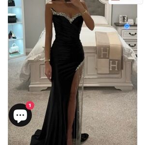 Black gown